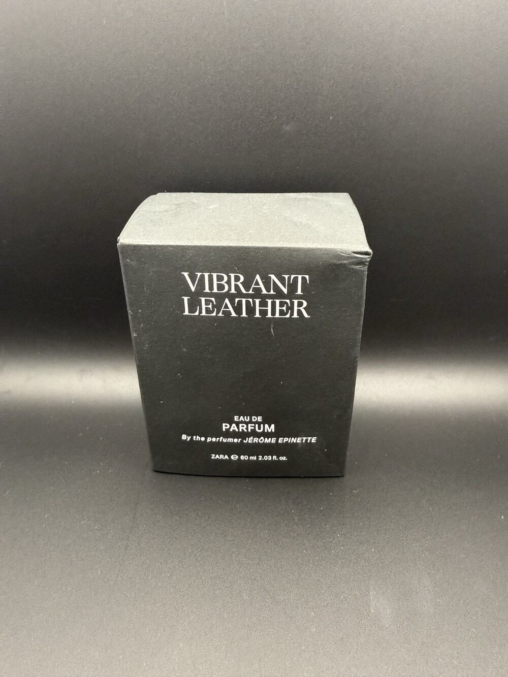 ZARA Vibrant Leather Eau de Parfum 2.03 oz 60ml Men’s Cologne New in Box